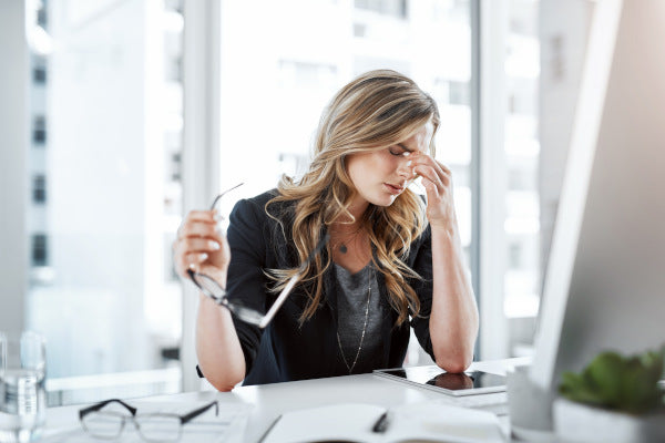 5 Symptome von visueller Belastung im Büro