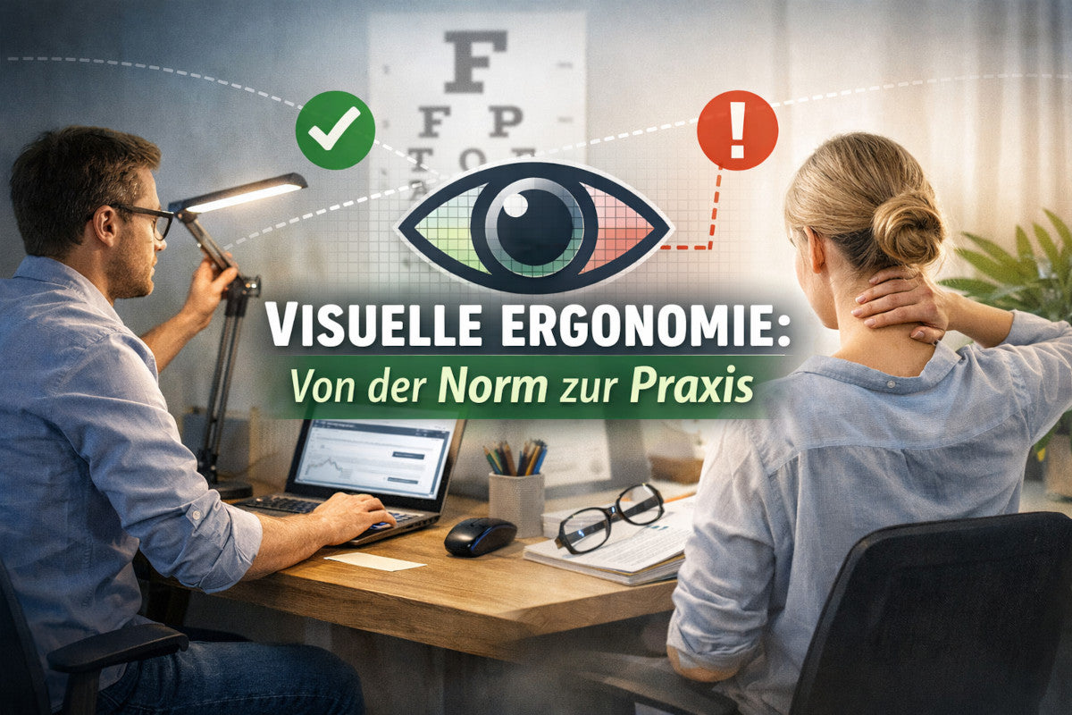 Visuelle Ergonomie: Von der Norm zur Praxis
