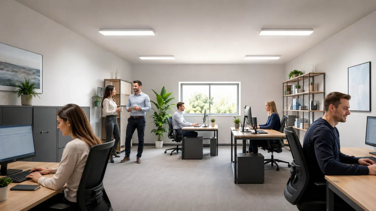Was bringt eine Tageslichtlampe im Büro?