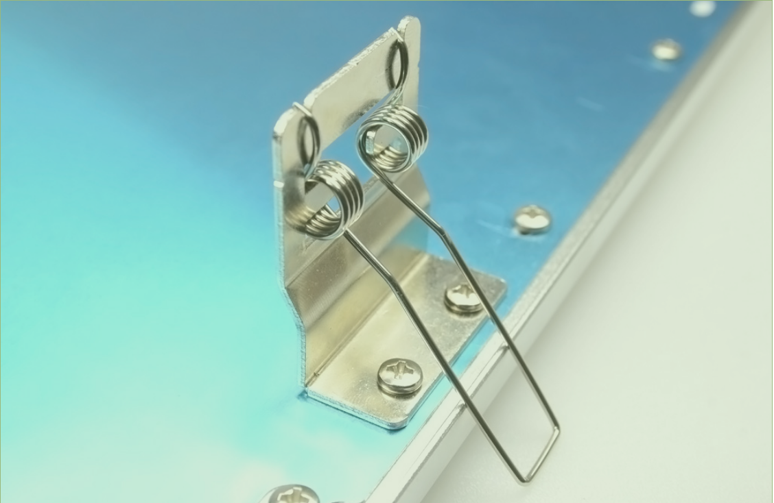 Halteklammern Großaufnahme