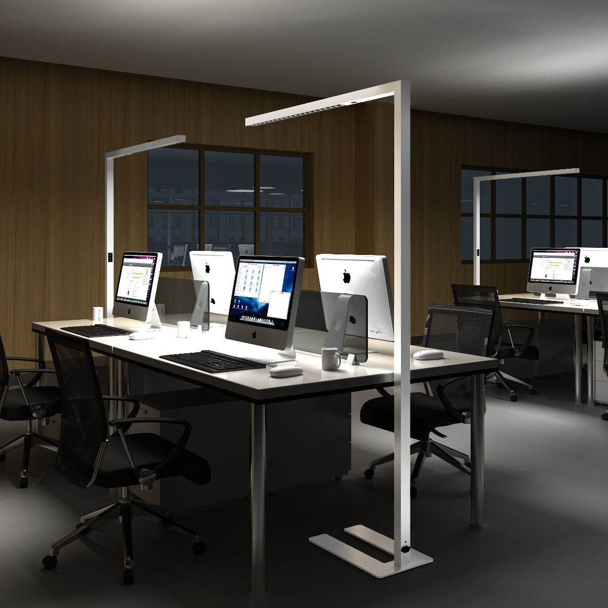 Einsatzspiel der Line im Büro