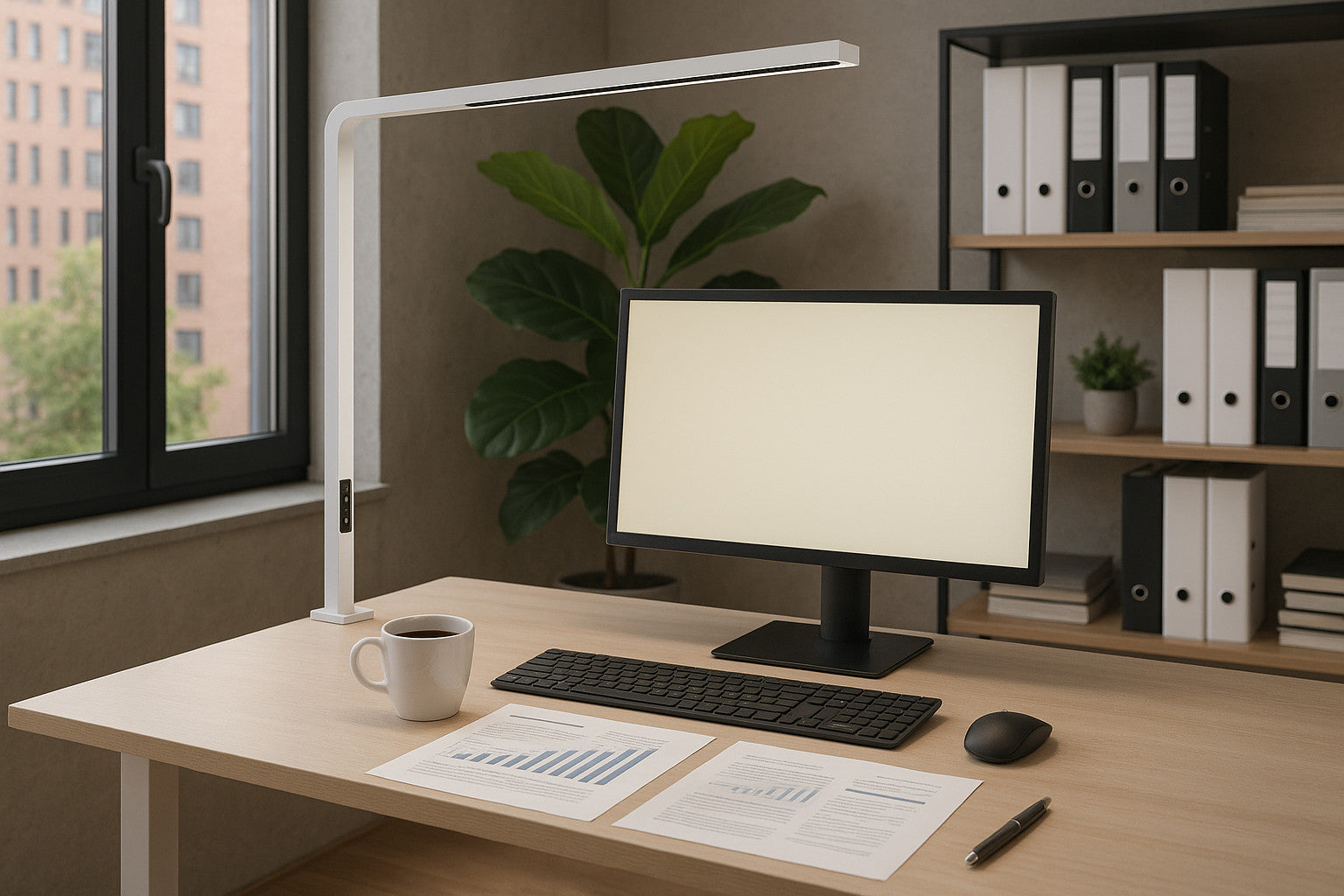 Tischleuchte LINE mit Vollspektrumlicht HCL