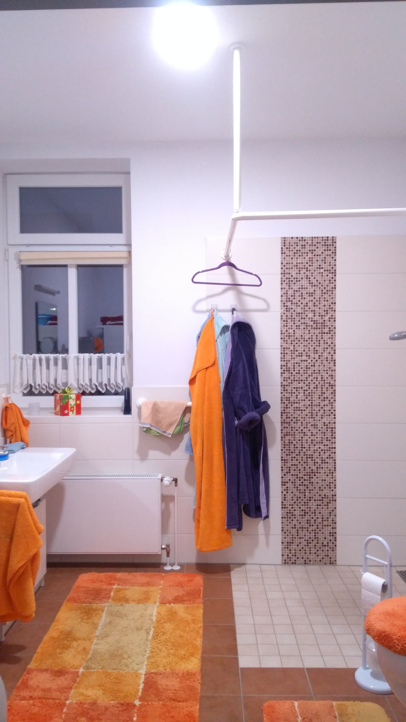 Flats im Badezimmer