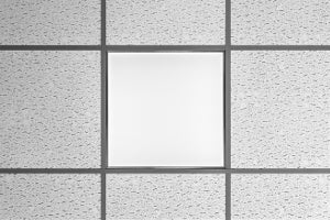 LED Panel in einer Odenwalddecke