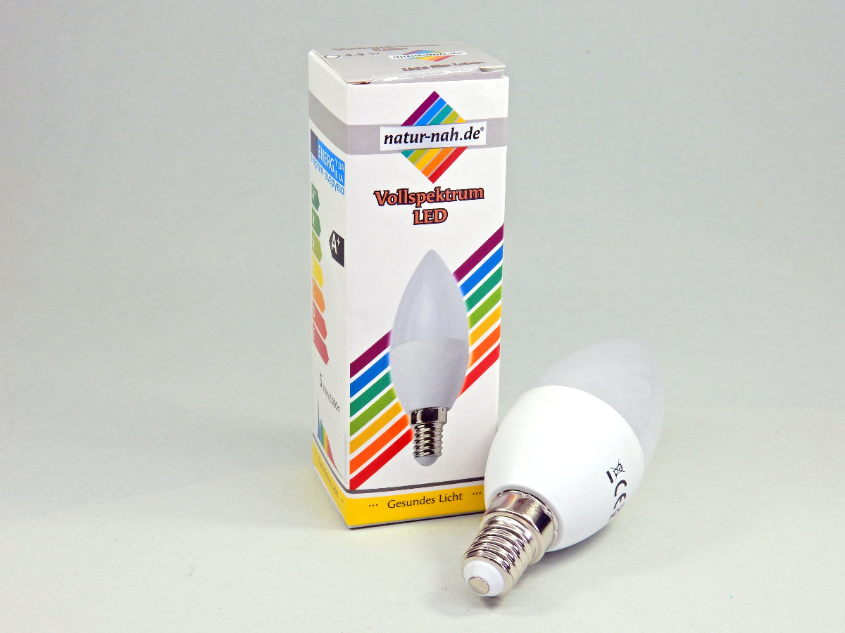 Verpackung und LED E14