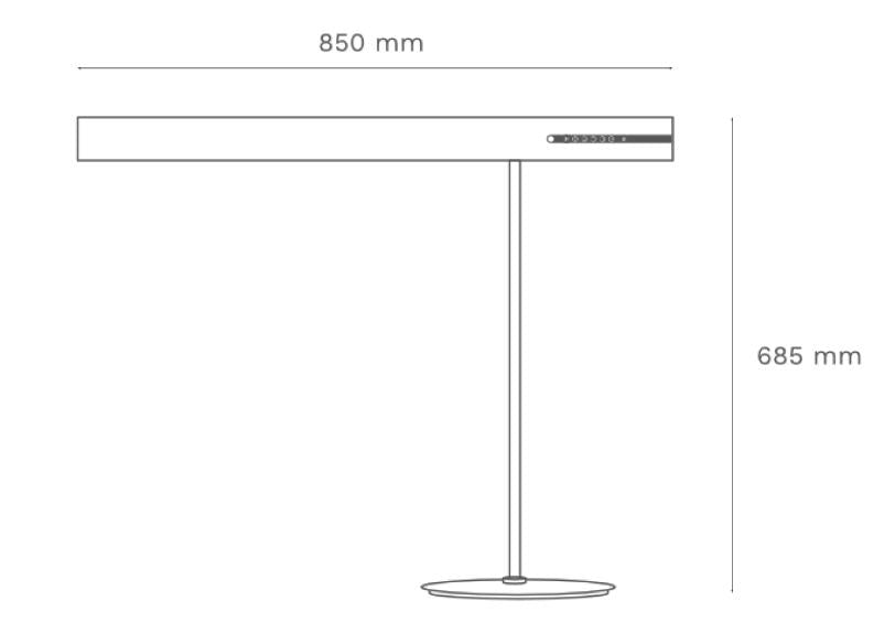 Uni LED-Leuchte APOLLO 13 vollspektrum
