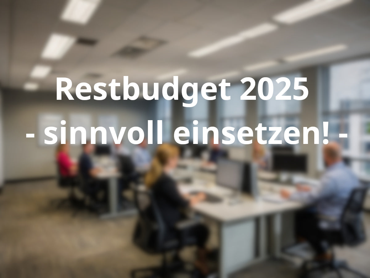 Restbudget 2025 sinnvoll nutzen