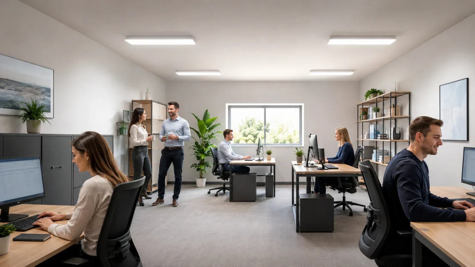 Was bringt eine Tageslichtlampe im Büro?