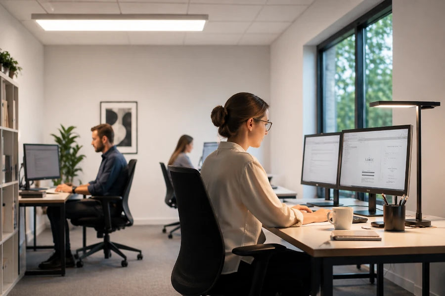 schönes helles Büro