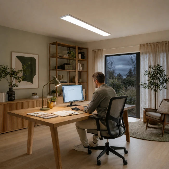Beleuchtung im Homeoffice mit Vollspektrumlampen