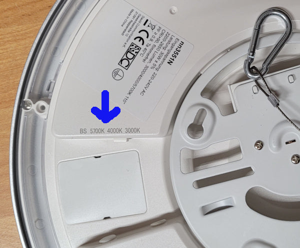 Deckenleuchte JOY Grundeinstellung