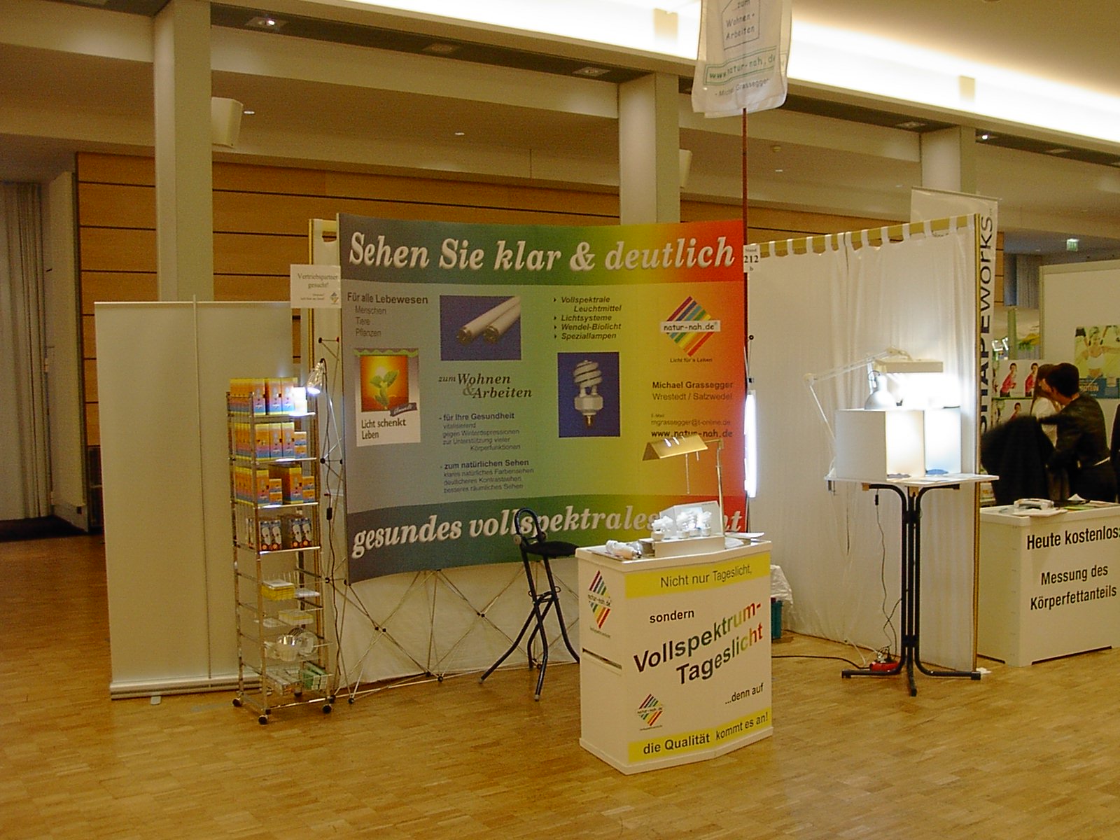 natur-nah auf einer Messe im Jahr 2004