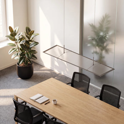 LED-Panel Vollspektrum 120 x 30 cm | abgehängt dir-indir, flimmerfrei , UGR<19