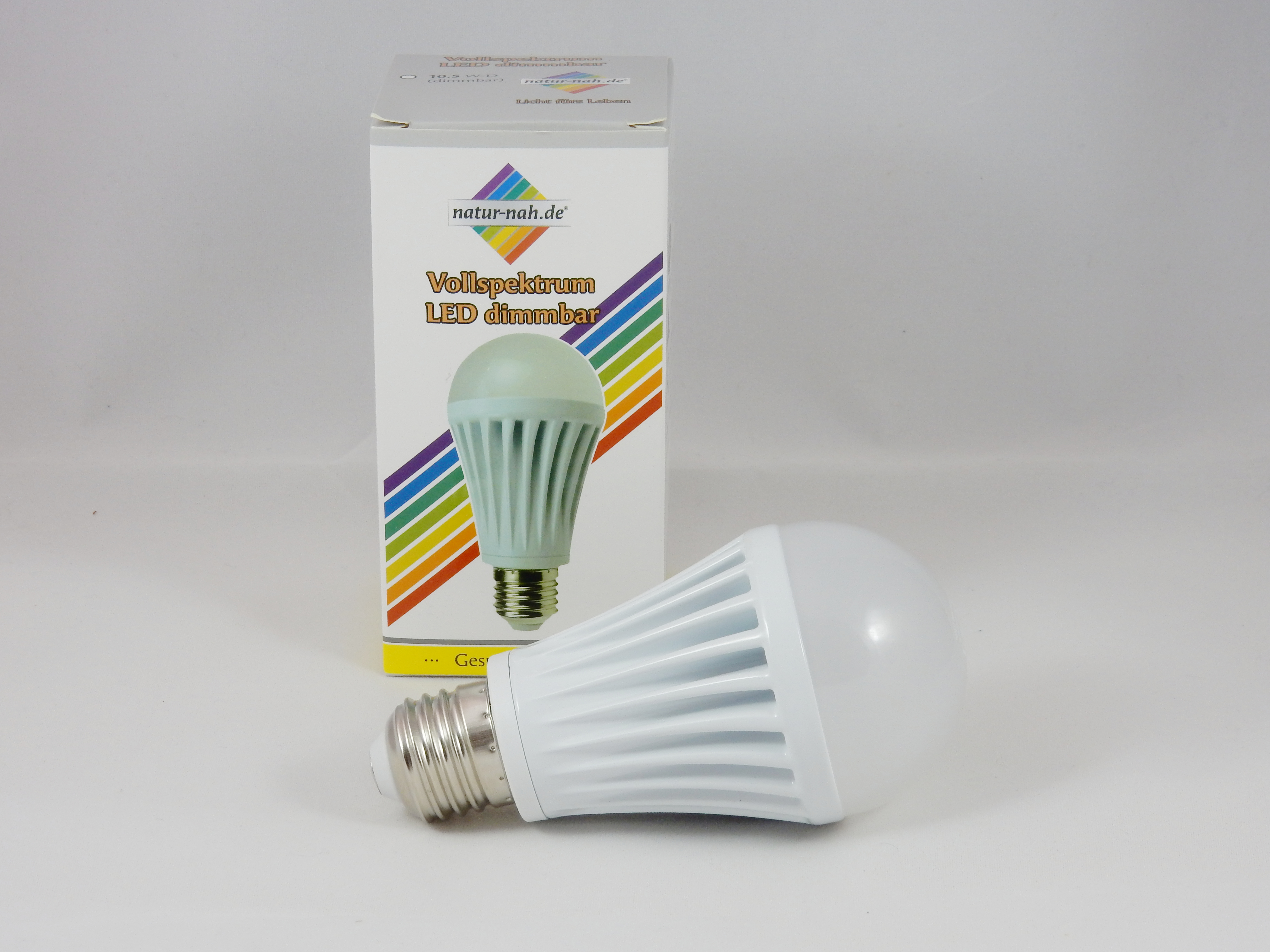 LED Lampe 10,5 Watt E27 naturur-nah Vollspektrum #1